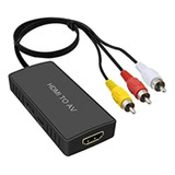 Dingsun Convertidor Hdmi A Rca Para Tv Antigua Adaptador