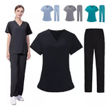 Mujer Uniforme Conjunto Medico Quirurgico Filipina Pantalon