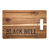 Tabla Para Picar Carne 40*26cm Madera Black Bull