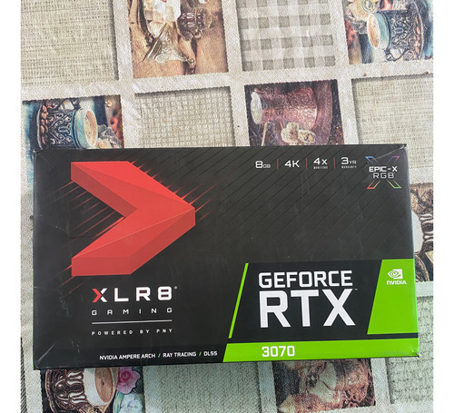 Placa De Video Pny Xlr8 Geforce Rtx 3070 8gb Revel Epic-x