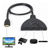 Switcher Hdmi 1080p 3 Entradas 1 Salida Selector Connecto