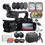 Cámara De Video Profesional Canon Xa60 Uhd 4k Con Luz Led Y 