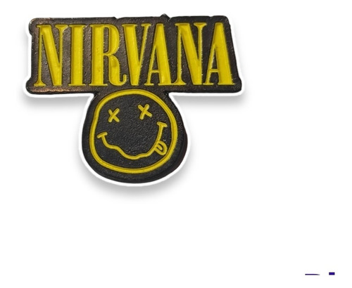 Pin Broche Metálico Nirvana Rock