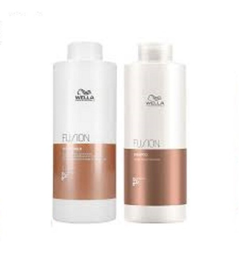 Fusion Kit Shamp+acondicion. Wella X 1 Lts. Envío Sin Costo.