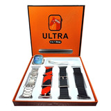 Smart Watch 9 Ultra  Con 4 En 1 Correas Intercambiables