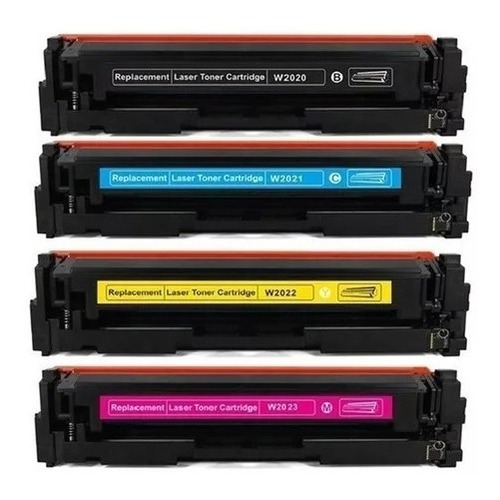 4 Toner P/ Impressora Color Laserjet Pro Mfp M479fdw C/ Chip