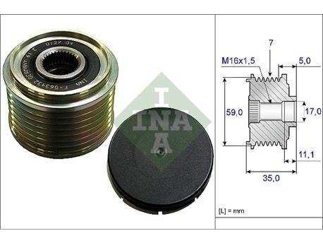 Polea De Alternador Audi A1 1.4 Tfsi Foto 2