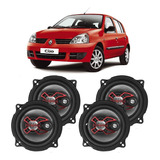 Alto Falante Renault Clio 2004 A 2012 Bravox 200w 4 Portas