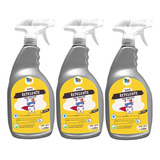 Kit 3 Repelente Para Perro Y Gato 1 Litro