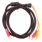 Cable Conversor De Componentes Av Hdmi A 3-rca De 5 Pies