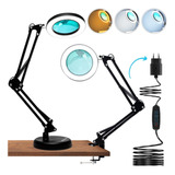 Luminaria Led Ring Light De Mesa Articulavel Abajur C