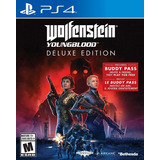 Jogo Wolfenstein Youngblood Deluxe Edition Ps4 Midia Fisica