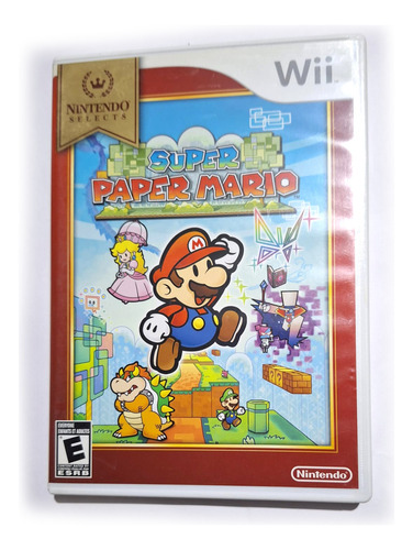 Seminuevo Súper Paper Mario Wii Excelente Estado