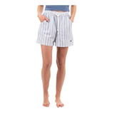 Linen Mujer Stoked Short Rei Multicolor