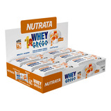 Whey Grego Bar (caixa 12 Unidades) - Nutrata Barra Proteina Sabor Doce De Leite