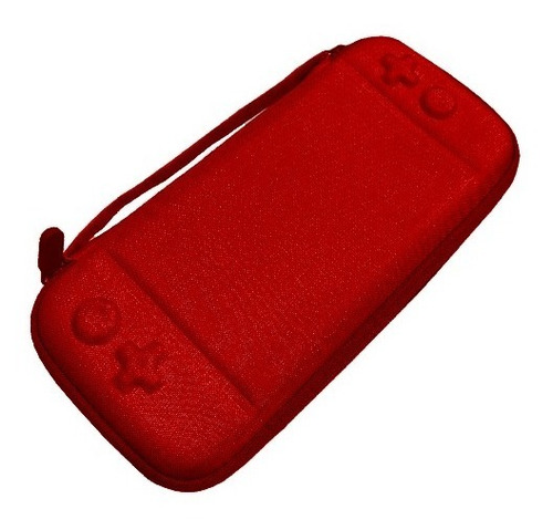 Bolso Protector Premium Nintendo Switch 7 En 1 Rojo