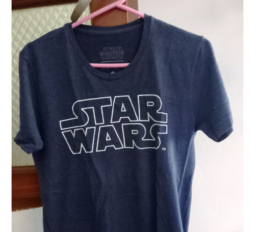 Remera Star Wars Azul Talle S Rever