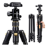 K&f Concept 64''/162cm Dslr TriPod,lightweight And Compact A
