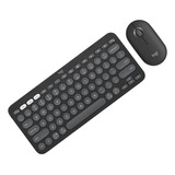 Combo Logitech Bluetooth: Teclado K380s + Mouse M350s, Negro