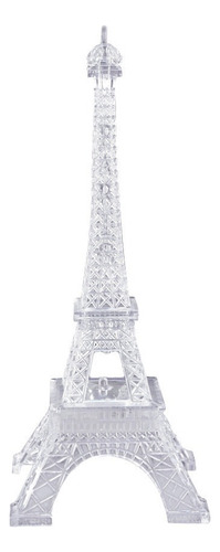 Romántica Torre Eiffel Led Luz De Noche Lámpara Escritorio M