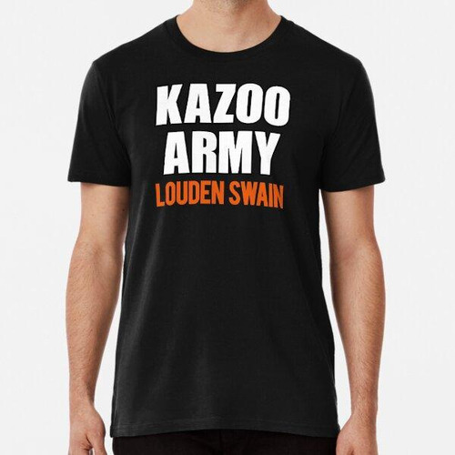 Remera Naranja Kazoo Army Algodon Premium
