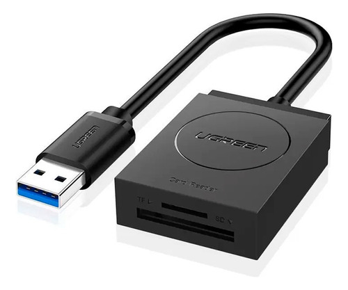 Leitor De Cartão Ugreen Usb 3.0 Sd Micro Sd Tf 20250 5gbps