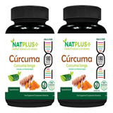 Cúrcuma X 2 Frascos (pack) = 360 Cápsulas De 500mg