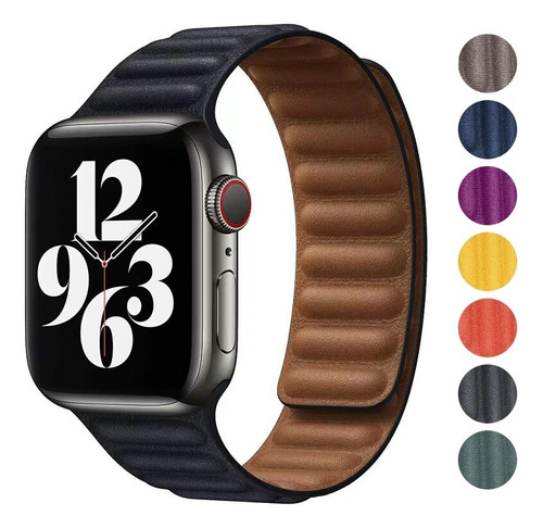 Para Braceletes De Laço Magnético Originais Do Apple Watch