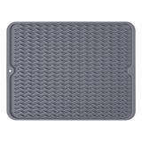 Tapete Alfombrilla Escurridor Silicona Platos Cocina Loza