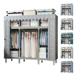 144×45×170cm Closet Ropero Portail Armable Organizador Rack