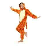 Pijama Kigurumi Para Niños Y Niñas De Tiger Winnie Pooh 