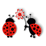 Imán Para Nevera ''ladybug Love Cute Set''