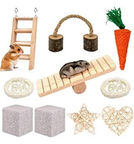 Yuepet Chinchilla Toys Juguetes Para Gérmenes De Cobaya,