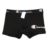 Boxer Champion Para Niño Set 3piezas Color Negro