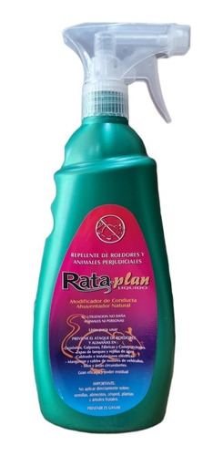 Repelente Para Ratas Roedores Y Alimañas 500ml Rataplan