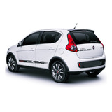 Adesivos Lateral Fiat Novo Palio Attractive Essence Sport