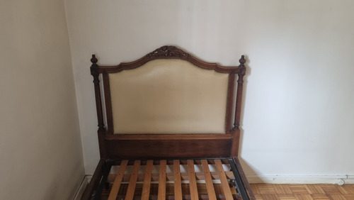 Cama Antigua De Madera