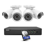 Kits Dvr Para Vigilancia Annke Sistema De Cámara De Segurida