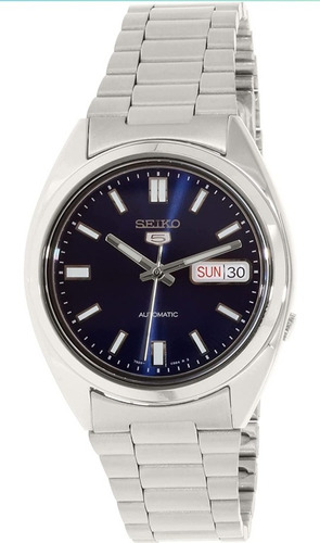 Reloj Seiko 5 Snxs77 Acero Inoxidable 37mm Automático 