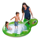 Divertida Piscina Lanza Agua Infantil Inflable Niños Verano