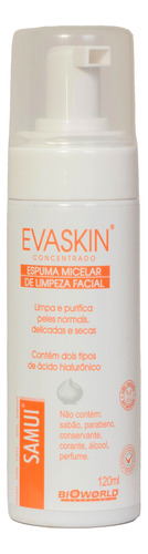 Espuma Micelar De Limpeza Para Pele Seca 120ml Micrex