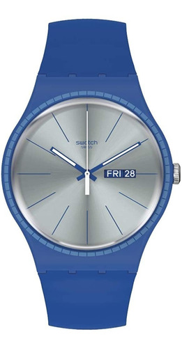 Reloj Swatch Suon714 Blue Rails Unisex Suizo Agente Oficial
