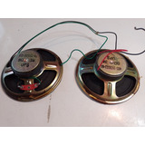 2 Parlantes De Radio Cassettes De 8 Ohms 3watts