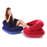 Sofa Poltrona Inflavel Ultra Lounge Cadeira Cama Colchao
