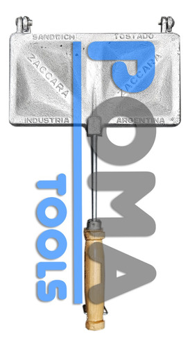 Sandwichera Doble Aluminio Sándwich Manual Hornalla Zcc