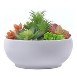 Vaso De Plantas Artificial Pequenos Para Decoração 16x6,5cm