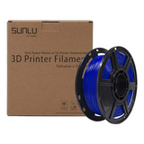 Filamento Pla Sunlu Fluorescente Azul 1kg 1.75mm