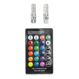 Par De Foco De Pellizco Led Con Control Remoto Coche Moto