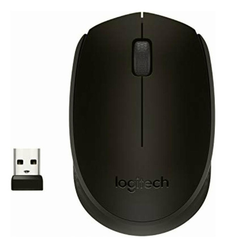 Logitech M170 Mouse Inalámbrico, Con Tecnología 2,4 Ghz,