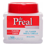 Pack X 6 Unid. Gel Para El Pelo  Blanco Frasco X50 Preal